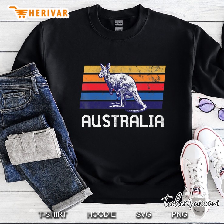Australia Flag Kangaroo Soccer Marsupial Sydney Sweatshirt