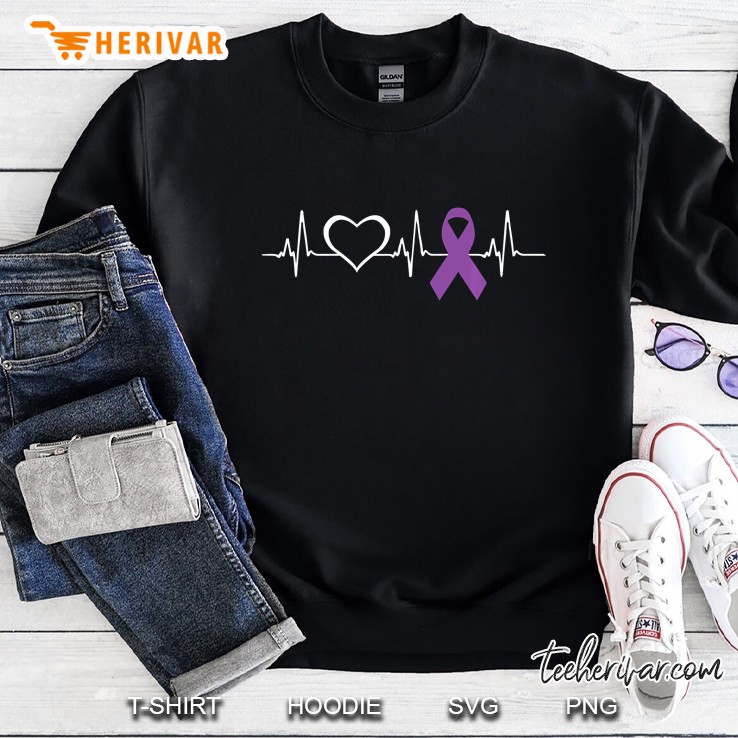 Epilepsy Awareness Shirt Epilepsy Awareness Hear Sweatshirt