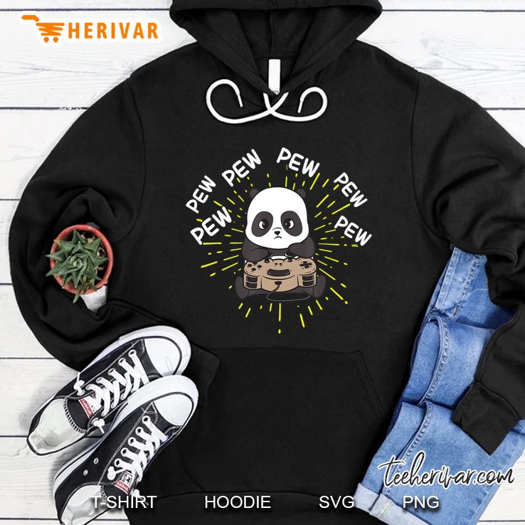 Gaming Panda Shirt Gaming Panda Hoodie