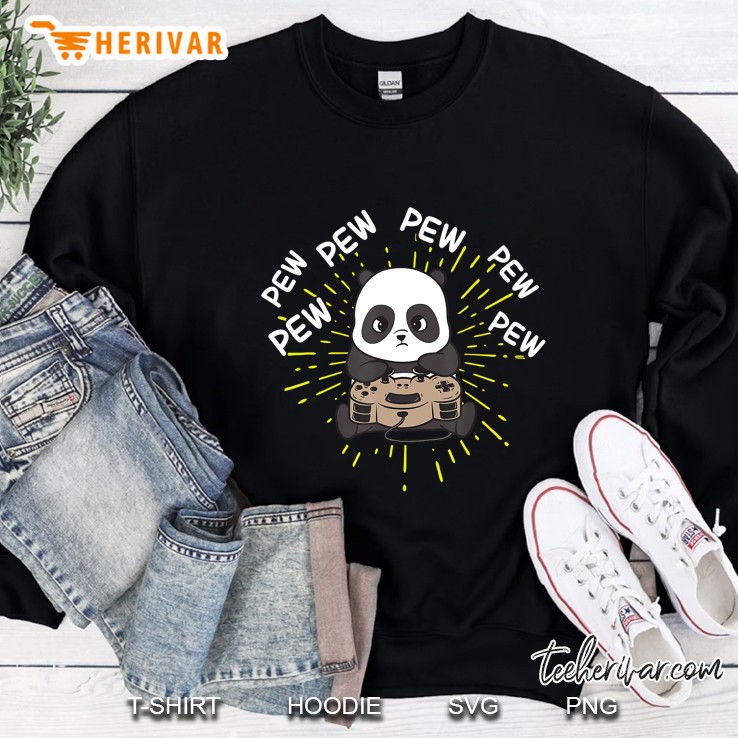 Gaming Panda Shirt Gaming Panda Sweatshirt