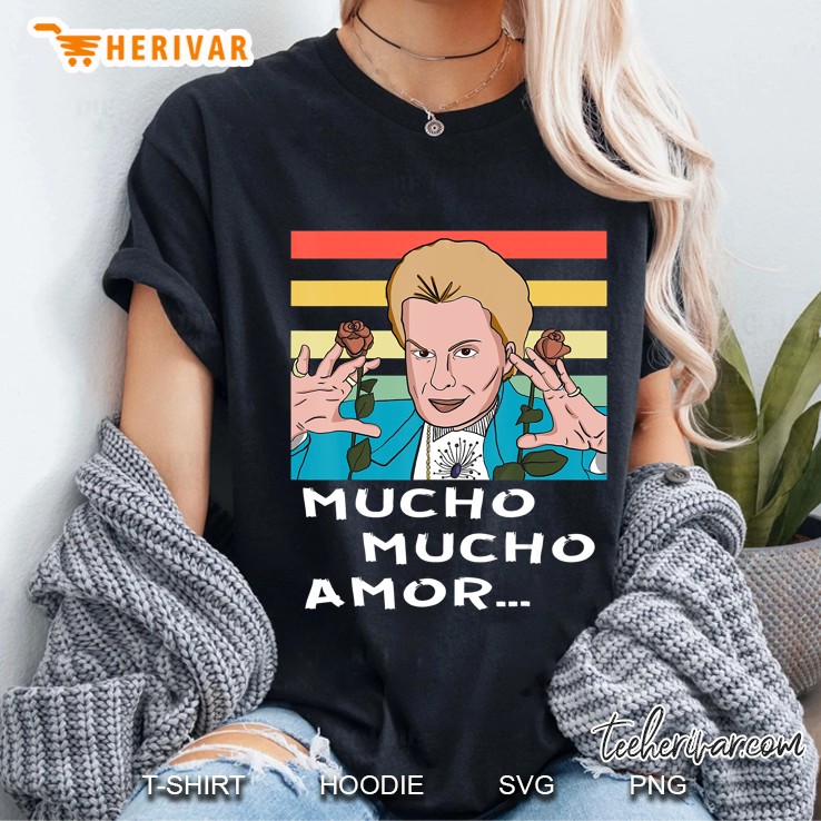 Mucho Mucho Amor Walter Mercado Vintage Retro Ladies Tee