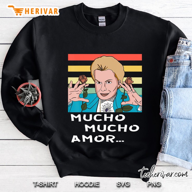 Mucho Mucho Amor Walter Mercado Vintage Retro Sweatshirt