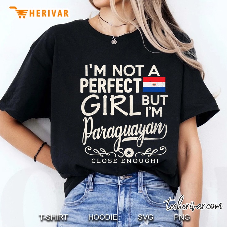 Paraguay Flag Girl Shirt Paraguayan Pride Souvenir Gift Ladies Tee