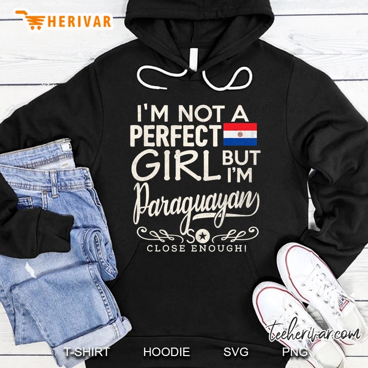 Paraguay Flag Girl Shirt Paraguayan Pride Souvenir Gift Hoodie