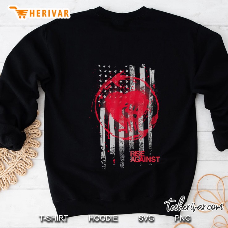 Rise Against- Stained Flag - Official Merchandise Sweatshirt
