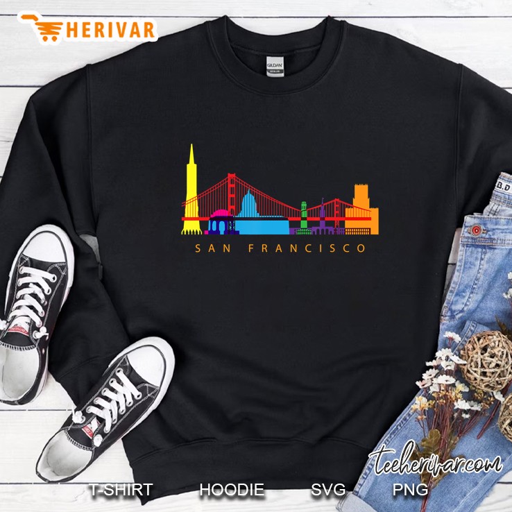 San Francisco, California, Usa Skyline Souvenir Tshirt Mugs