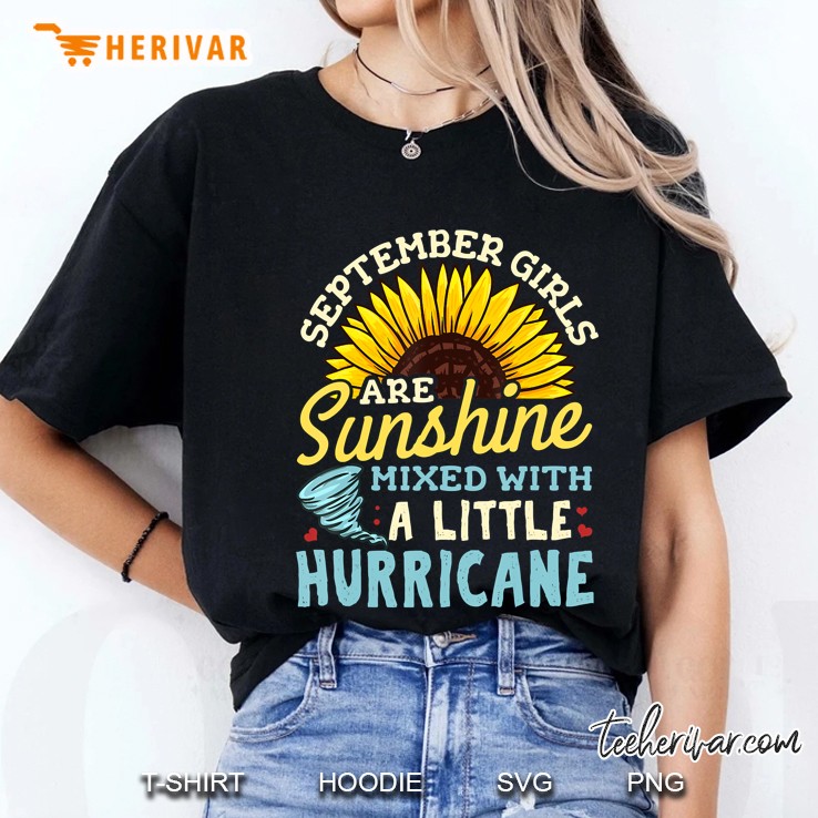 September Girl Birthday Ladies Tee