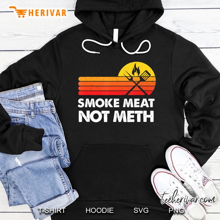 Smoke Meat Brisket Not Meth Quote Bbq Gift Home Cook Dad Men Mugs