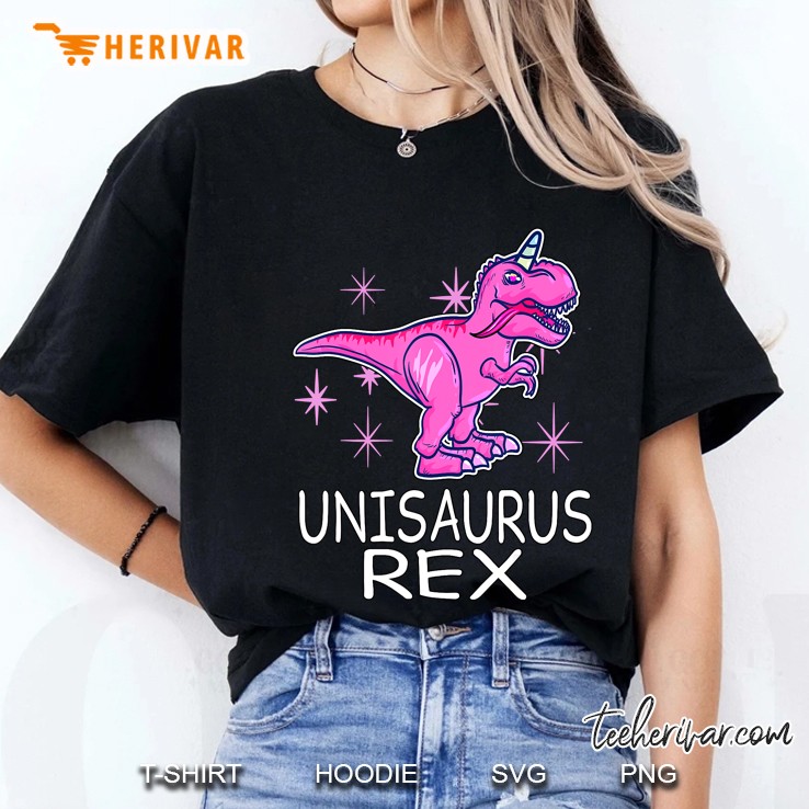 Unisaurus Rex T-Rex Unicorn Dinosaur Ladies Tee