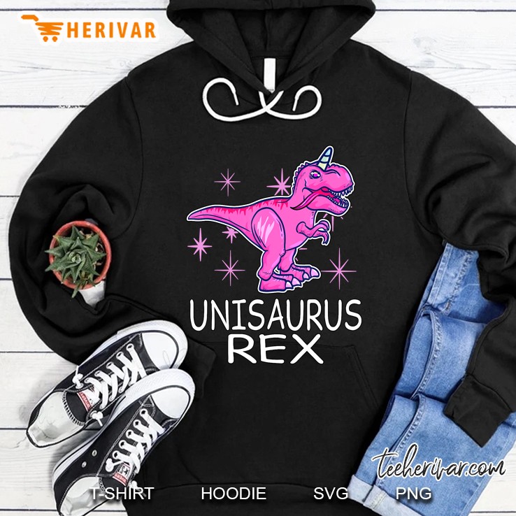 Unisaurus Rex T-Rex Unicorn Dinosaur Hoodie