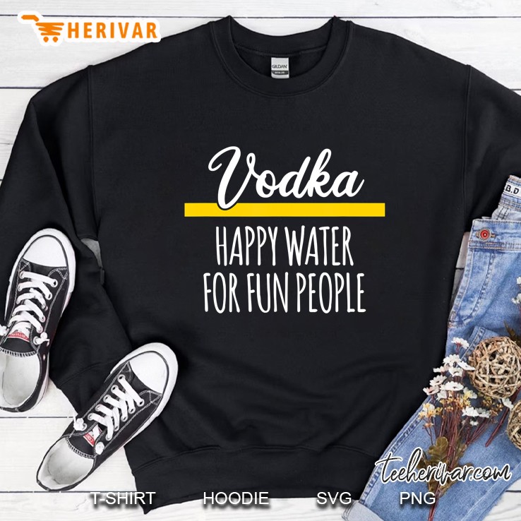 Vodka Happy Water For Fun People Mugs