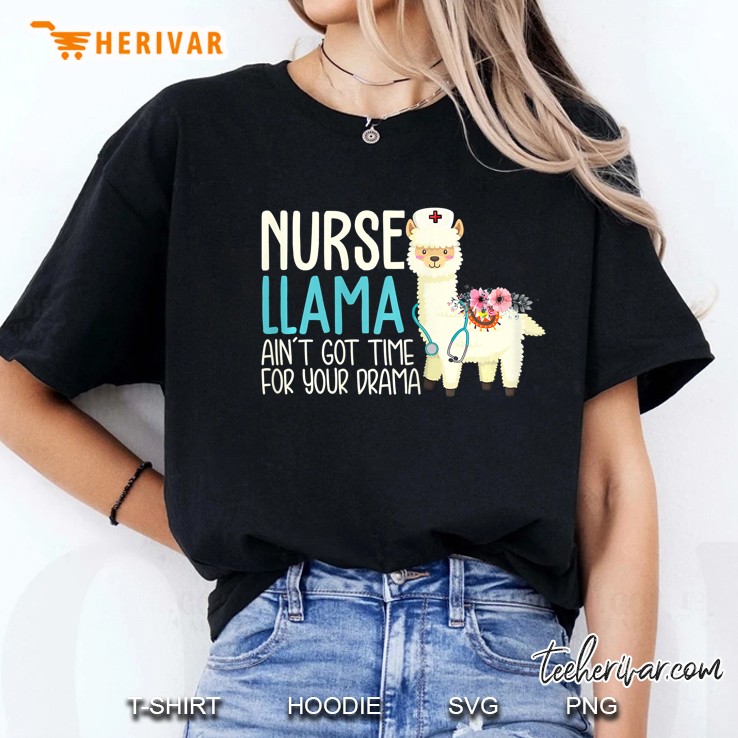 Womens Nurse Llama Ain