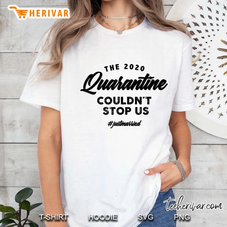 Just Married - Wedding 2020 - Perfect Gift Ladies Tee