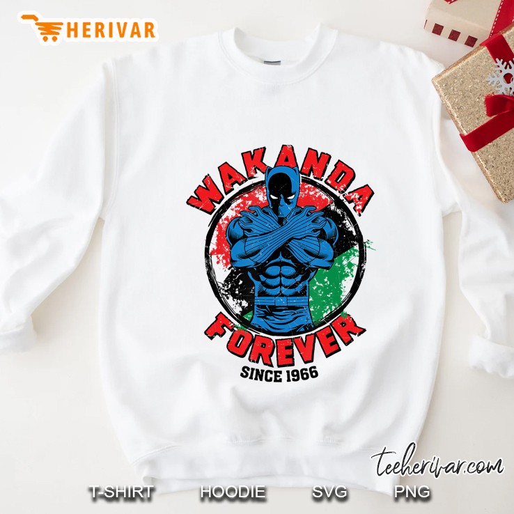 Marvel Black Panther Wakanda Forever Since 1966 Ver2 Sweatshirt