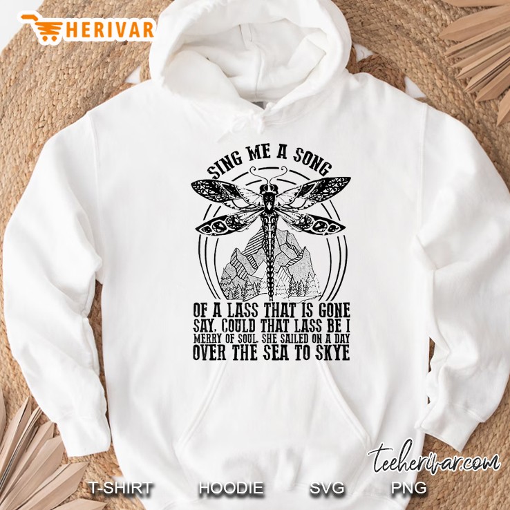 Sing Me A Song Of A Lass That Is Gone Dragonfly Hoodie