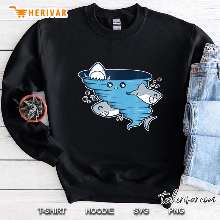 Cutenado - Shark Tornado - Shark Sweatshirt