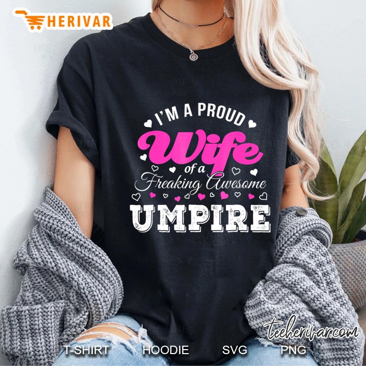 Funny Umpire's Wife Anniversary Gift Hoodie