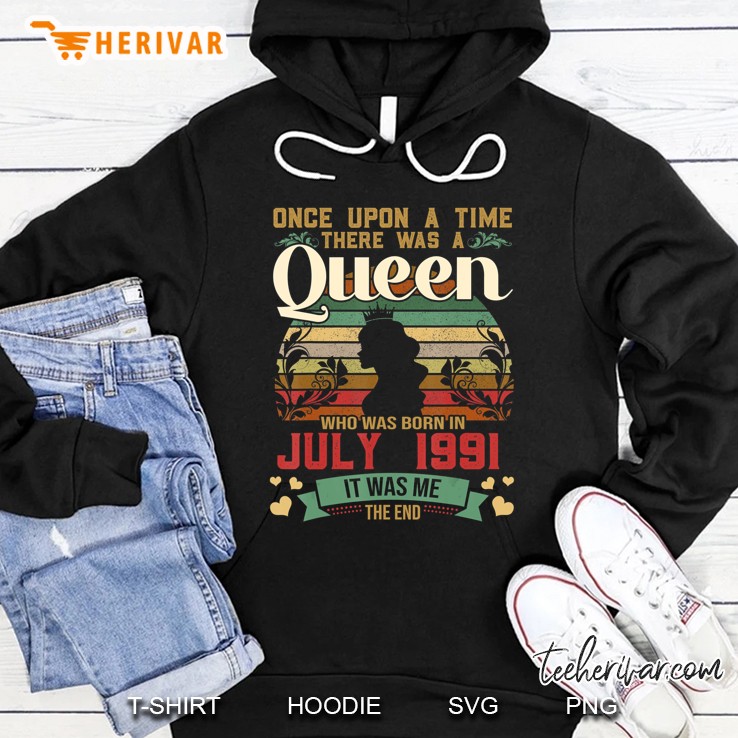 Girls 28Th Birthday Queen July 1991 Shirt Queen Birthday Mugs