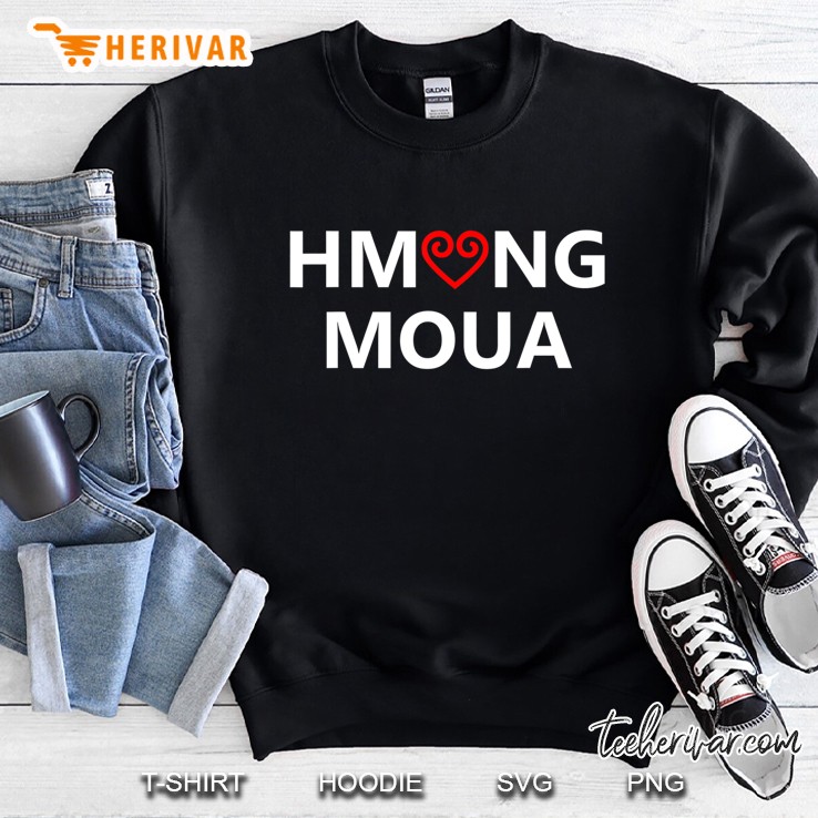 Hmong Moua Clan Name Xeem Muas Npe Graphic Sweatshirt