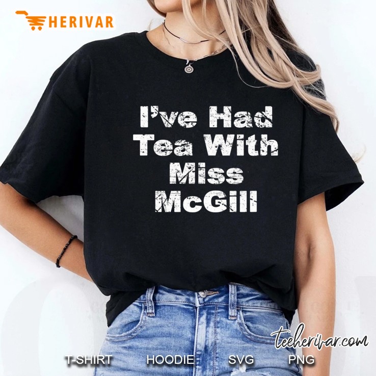 Ice Hockey Movie Fan Tea With Miss Mcgill Youngblood Shirt Hoodie