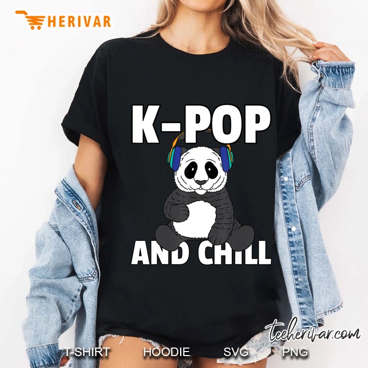 K-Pop Gift For A Panda Lover Hoodie