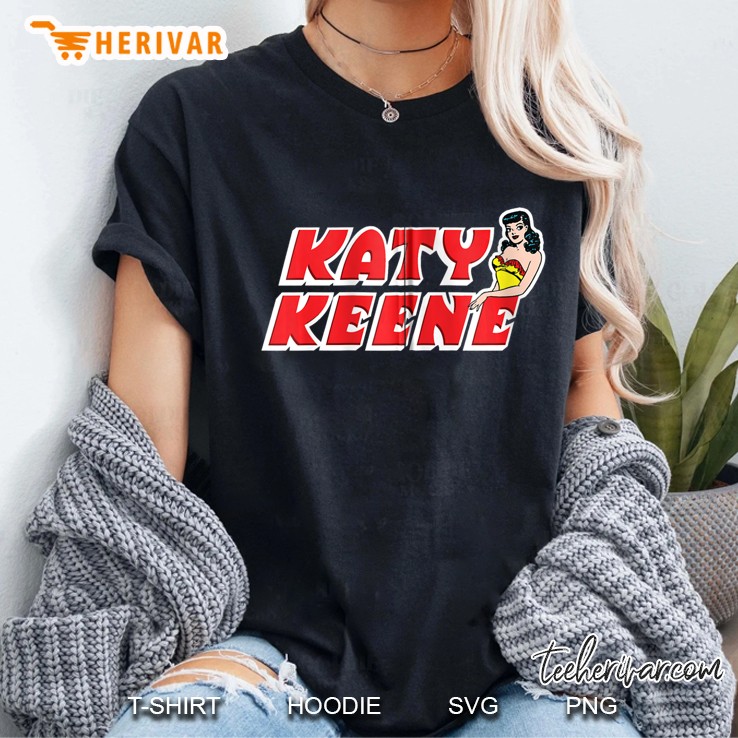 Katy Keene From Archie Comics Logo Zip Ladies Tee