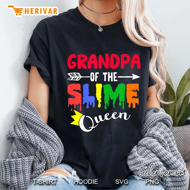 Mens Grandpa Of The Queen Birthday Trendy Family Matching Outfit Hoodie