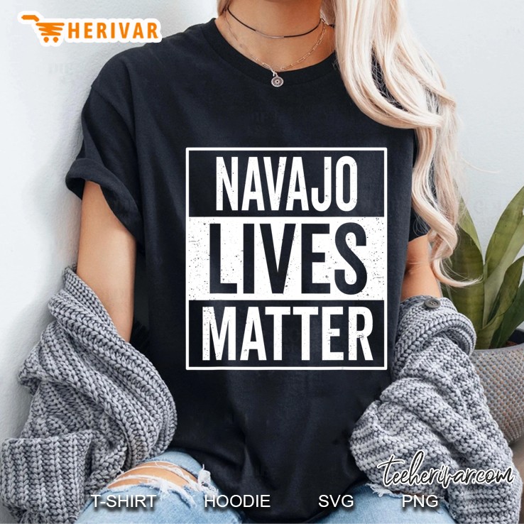 Navajo Lives Matter Pow Wow Ladies Tee