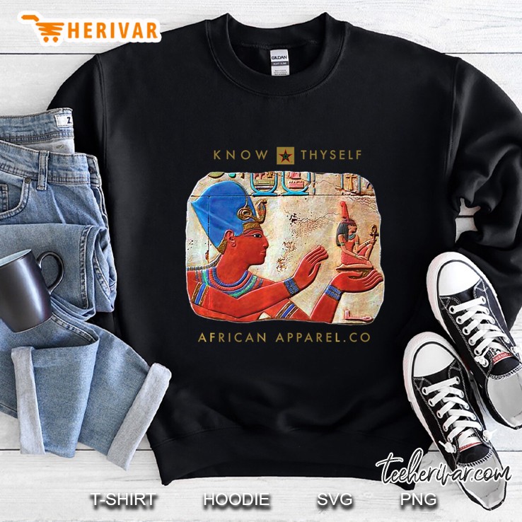 Pharoh & Maat Egyptian Painting Sweatshirt