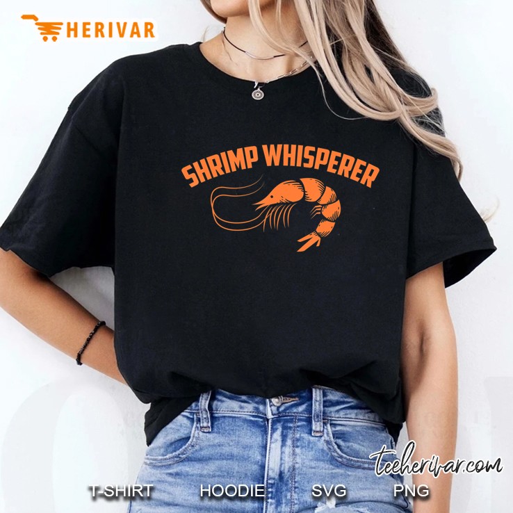 Shrimp Whisperer Cool Glam Shrimping Gift Ladies Tee