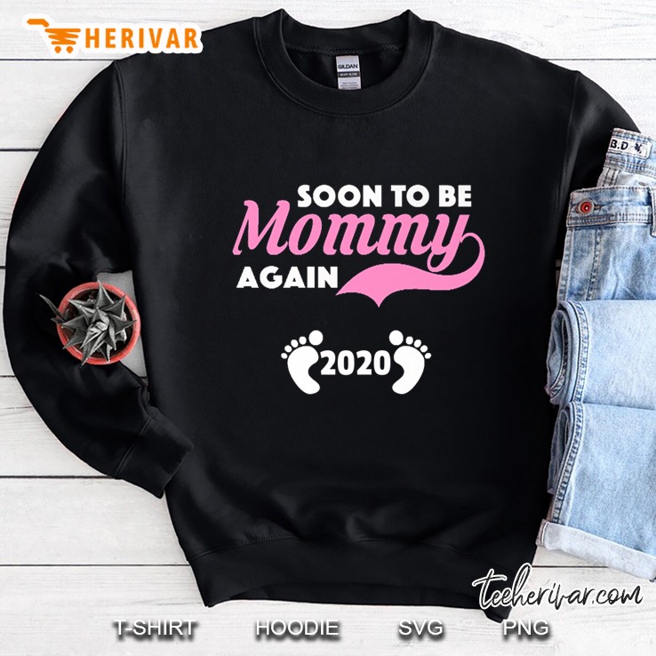 Soon To Be Mommy Again 2020 Shirt Pregnancy Reveal 2020 Ver2 Mugs