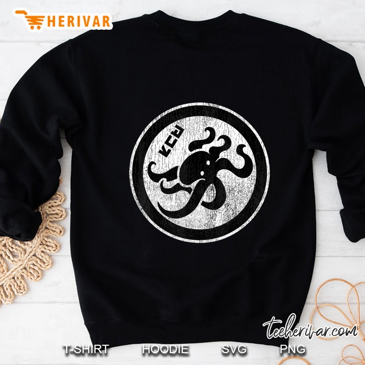 Splatoon Octopus Circle Kanji Distressed Logo Sweatshirt