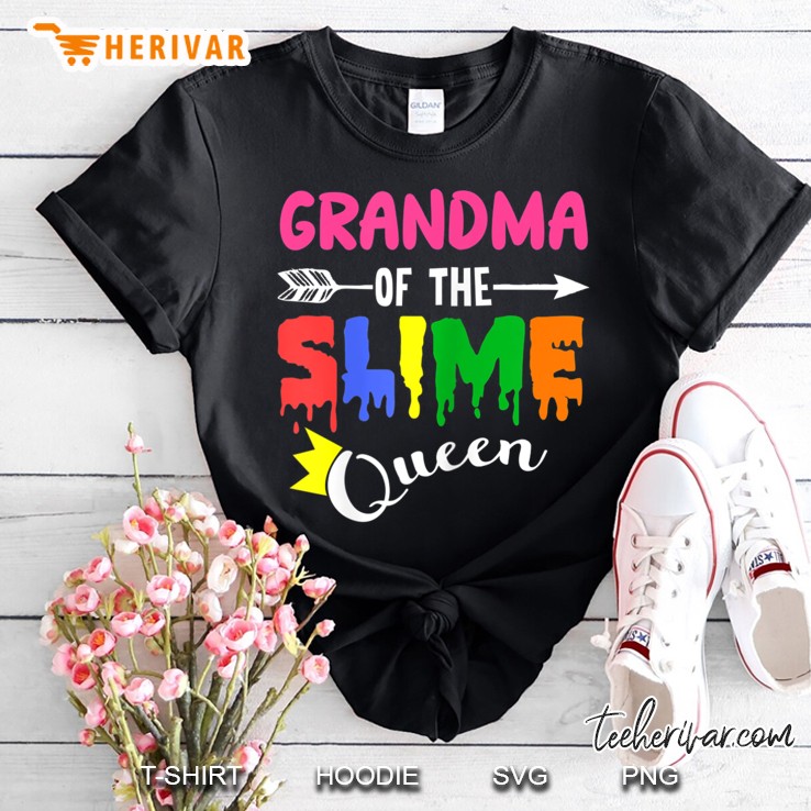 Womens Grandma Of The Queen Birthday Trendy Family Matching Outfit Shirt