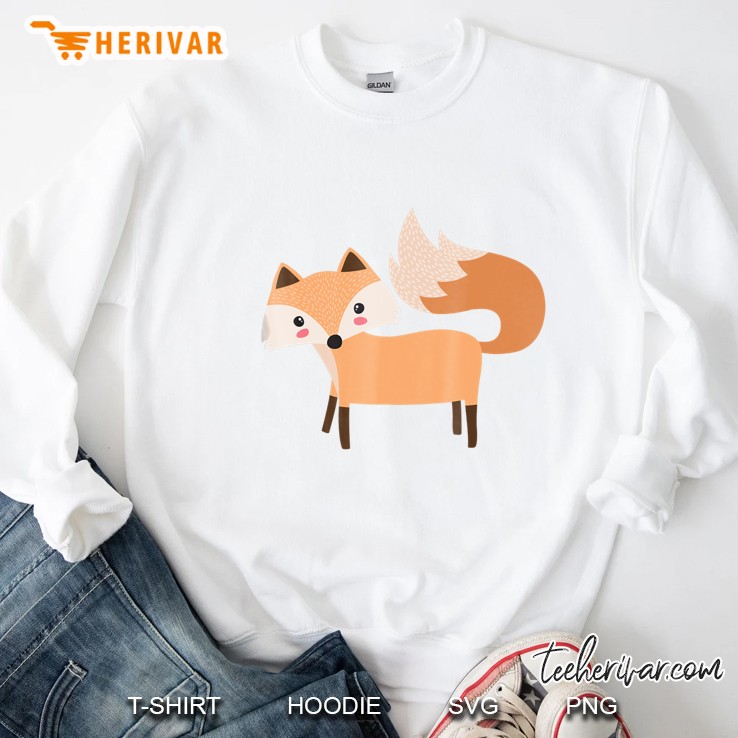 Cute Baby Red Fox Outdoor Animal Lover & Gift Sweatshirt