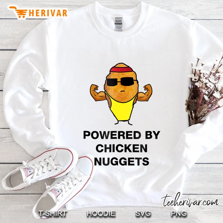 Funny Chicken Nugget Gym Workout Sweatshirt