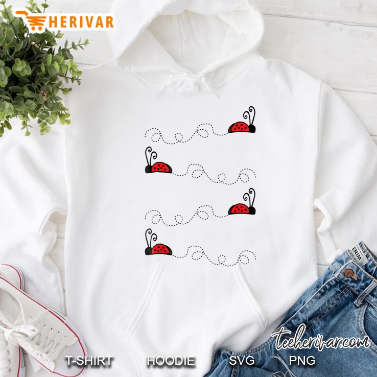 Lorch Street Wandering Ladybugs Hoodie