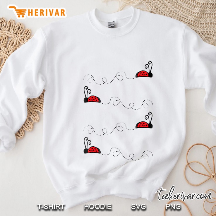 Lorch Street Wandering Ladybugs Sweatshirt
