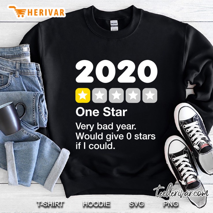 2020 One Star Rating Very Bad Would Not Recommend Dark Sweatshirt