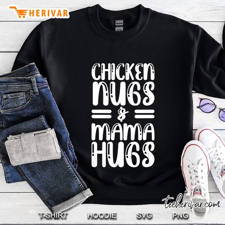 Chicken Nugs And Mama Hugs Funny Mother Day Mugs