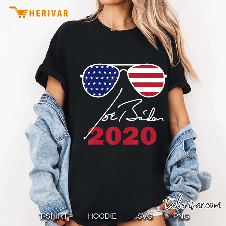 Joe Biden 2020 Glasses American Flag President 2020 Hoodie