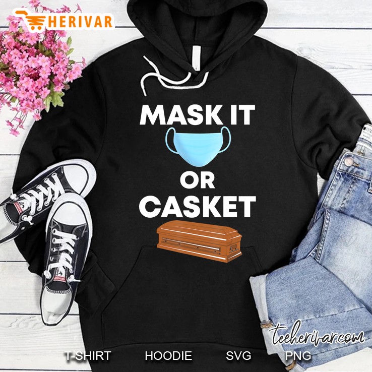 Mask It Or Casket Funny Mugs