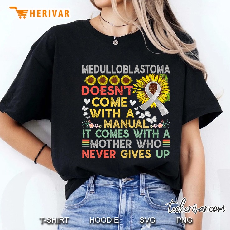 Medulloblastoma Awareness Warrior Childhood Cancer Hoodie