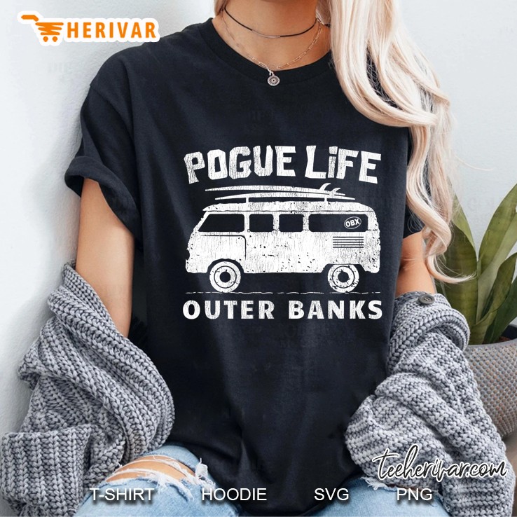 Pogue Life Outer Banks Surf Van Premium Hoodie