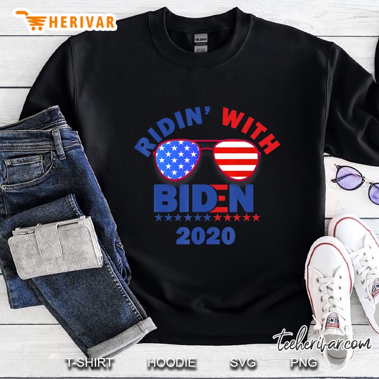 Ridin With Biden, Joe Biden President 2020 Us Election Sweatshirt