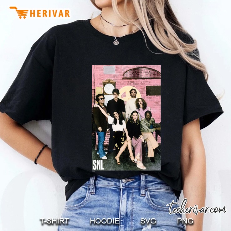 Saturday Night Live Old Cast Photo Ladies Tee