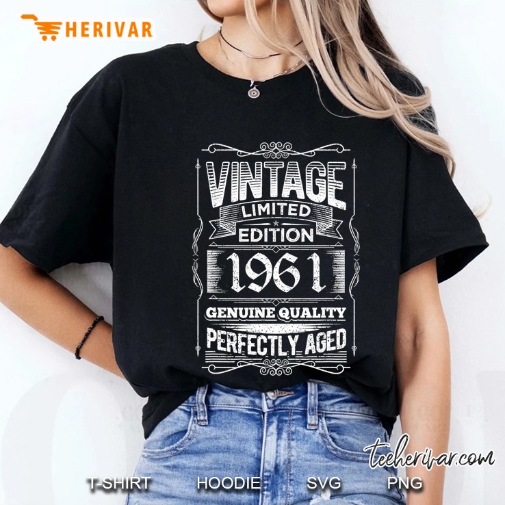 Vintage 1961 Limited Edition 59Th Birthday Gift Men Women Hoodie