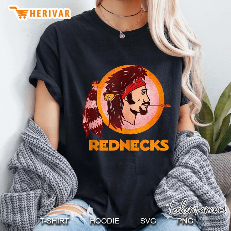 Washington Rednecks Football Caucasians Vintage Ladies Tee