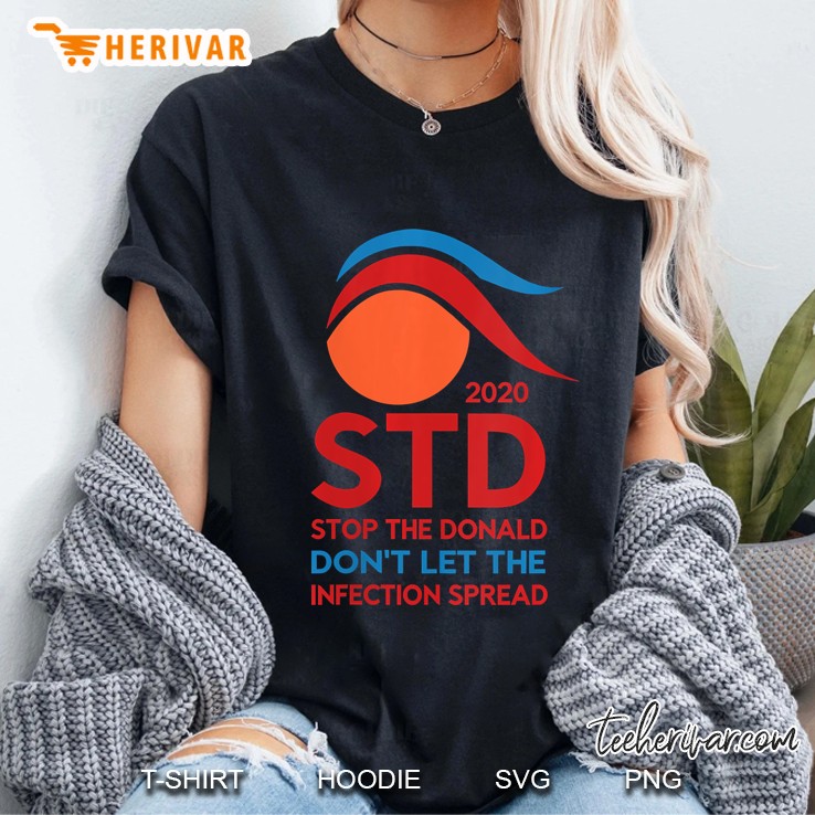 Womens Std Stop The Donald Hoodie