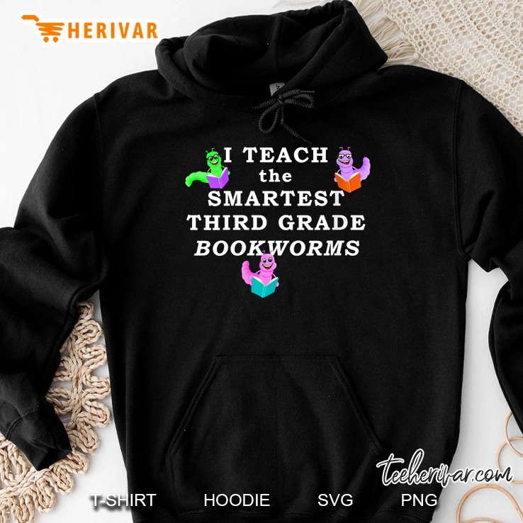 Womens Teacher Reading Book Third Grade Bookworms Read Hoodie