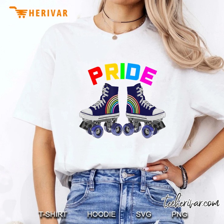 Roller Derby Pride Lgbt Ladies Tee